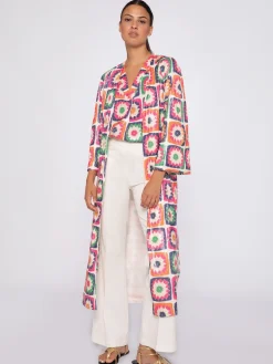 Vilagallo Abrigo Lentejuelas Crochet New