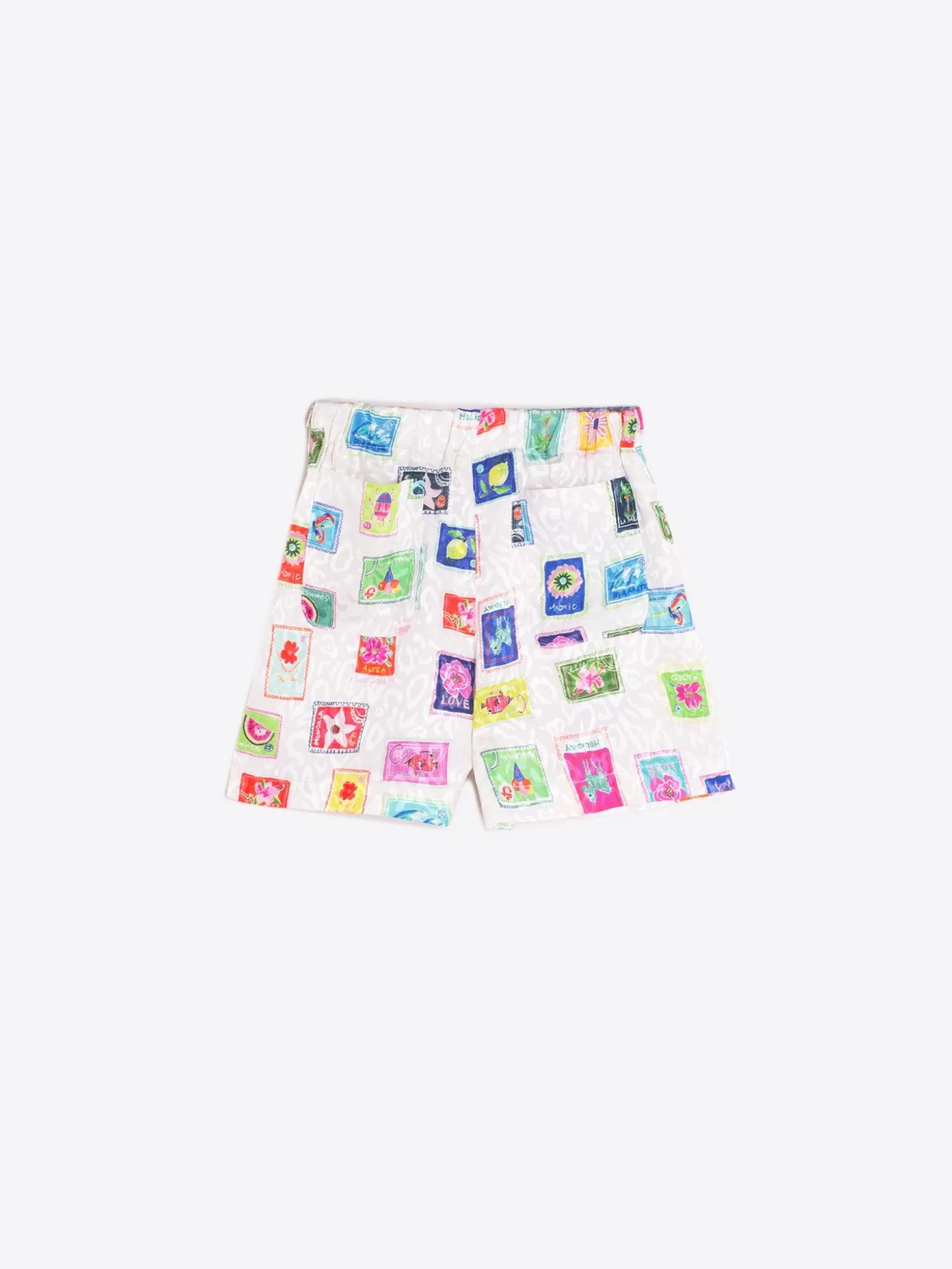 Vilagallo Bermuda Estampado Sellos Jacquard Hot