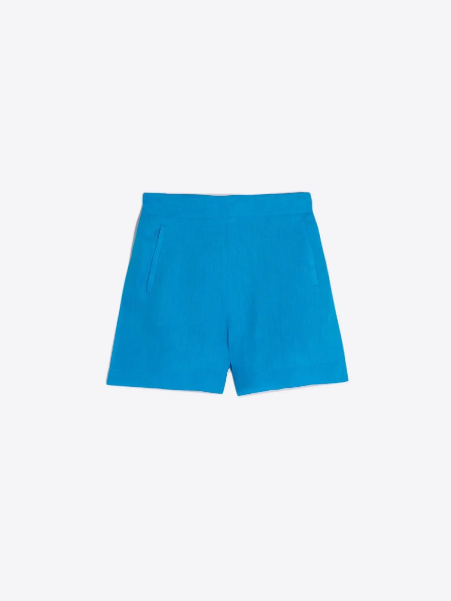 Vilagallo Bermuda Lino Azul Best Sale