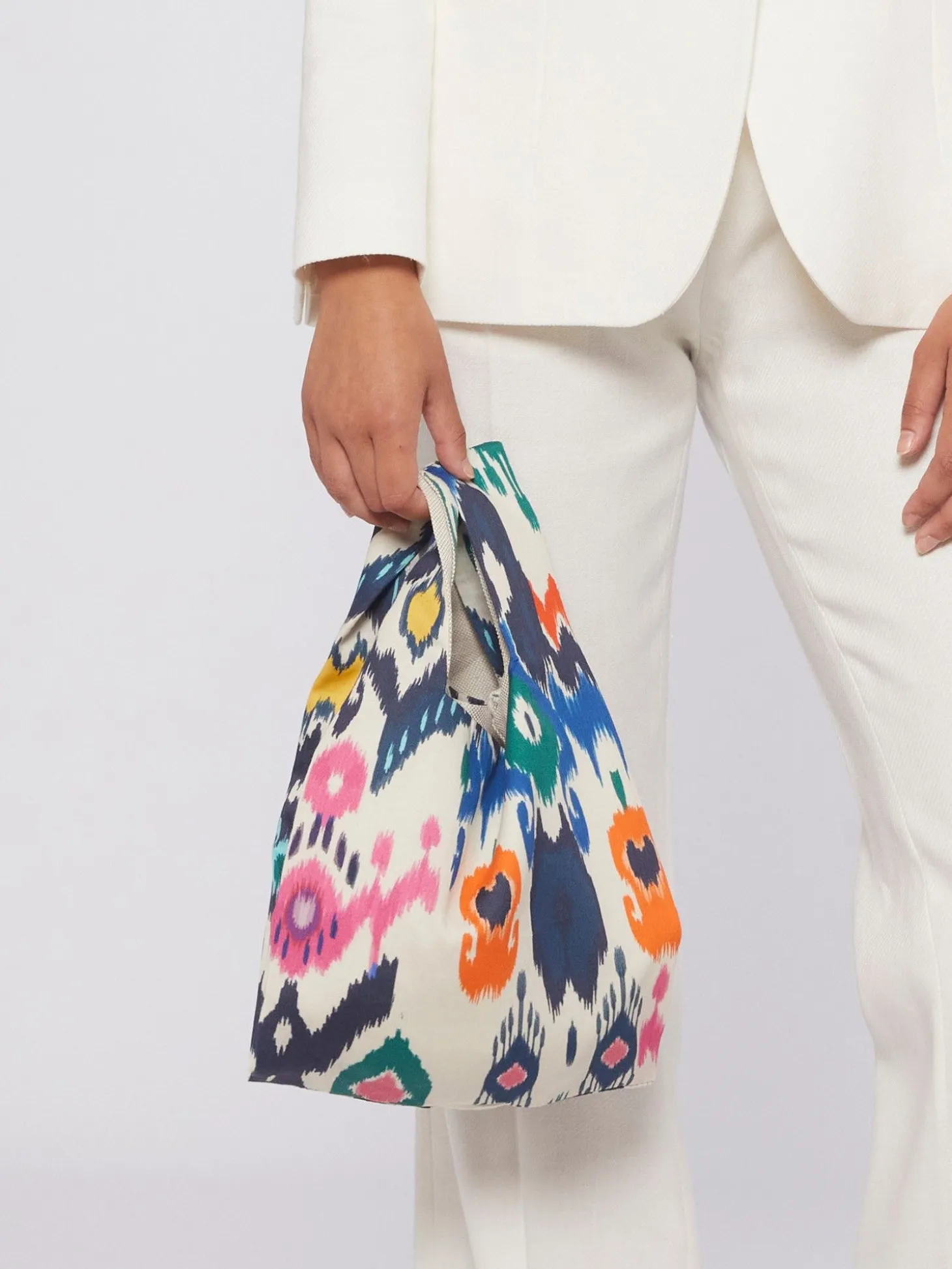 Vilagallo Bolso Algodon Estampado Ikat Shop