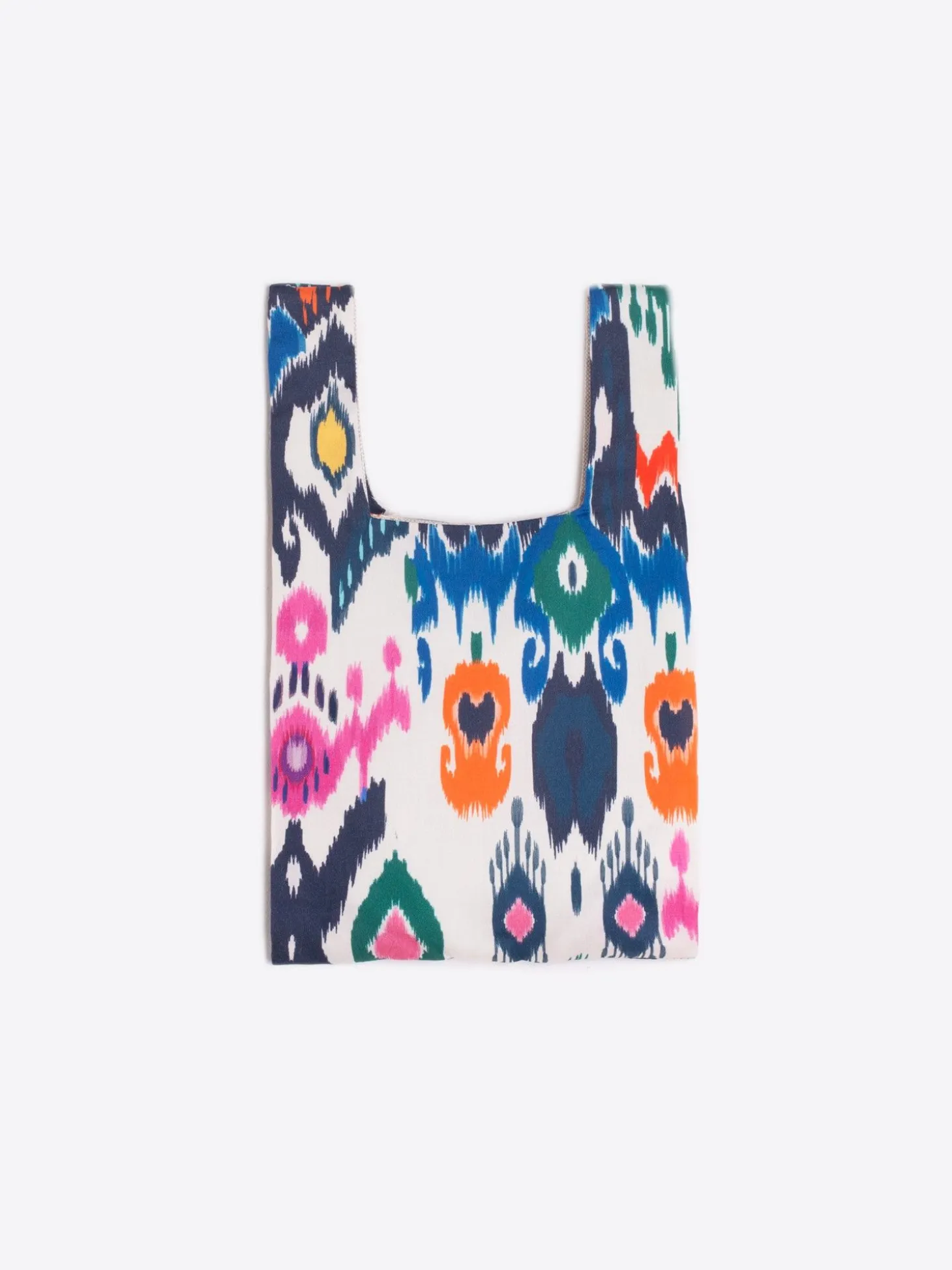 Vilagallo Bolso Algodon Estampado Ikat Shop