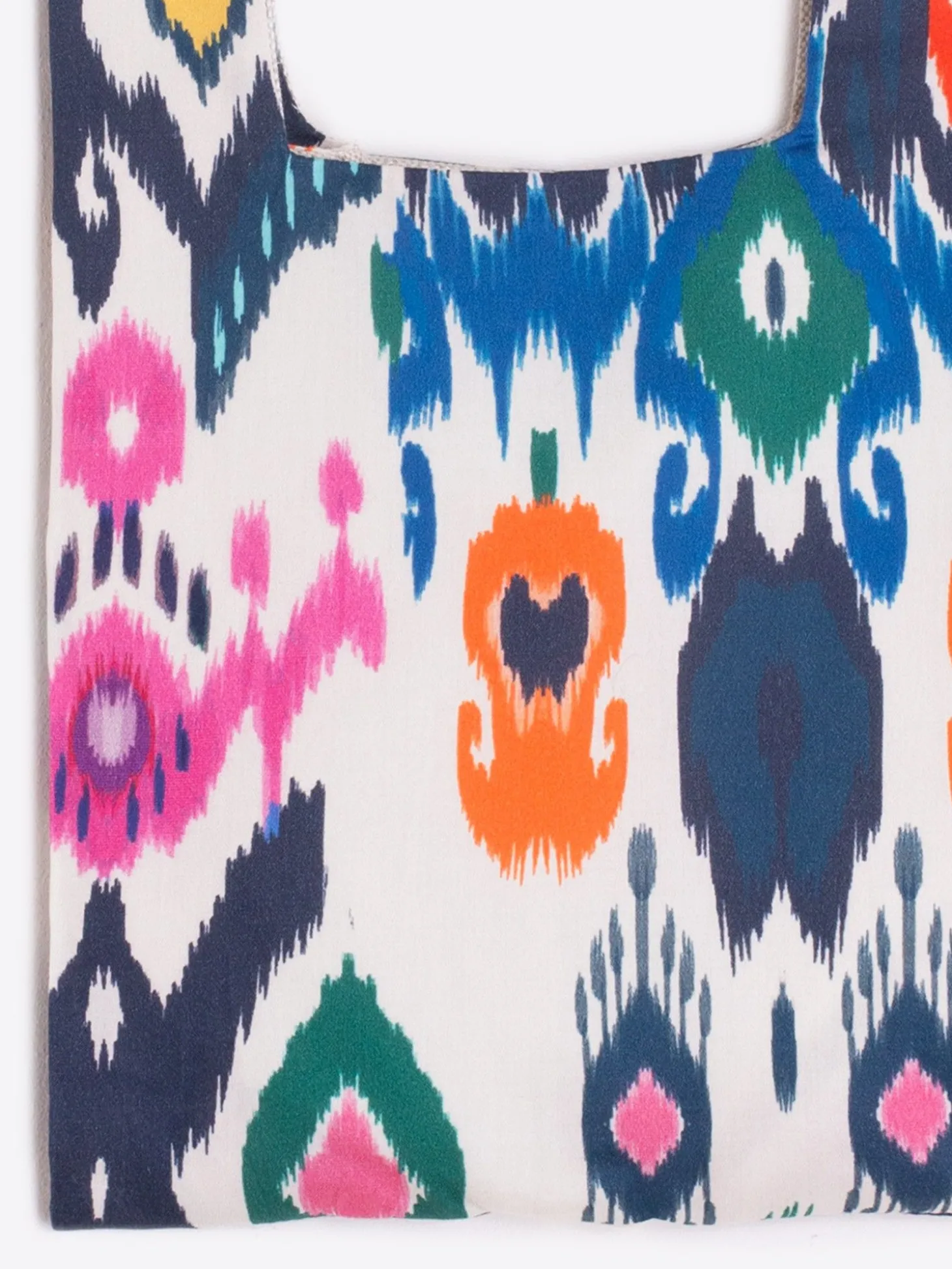 Vilagallo Bolso Algodon Estampado Ikat Shop