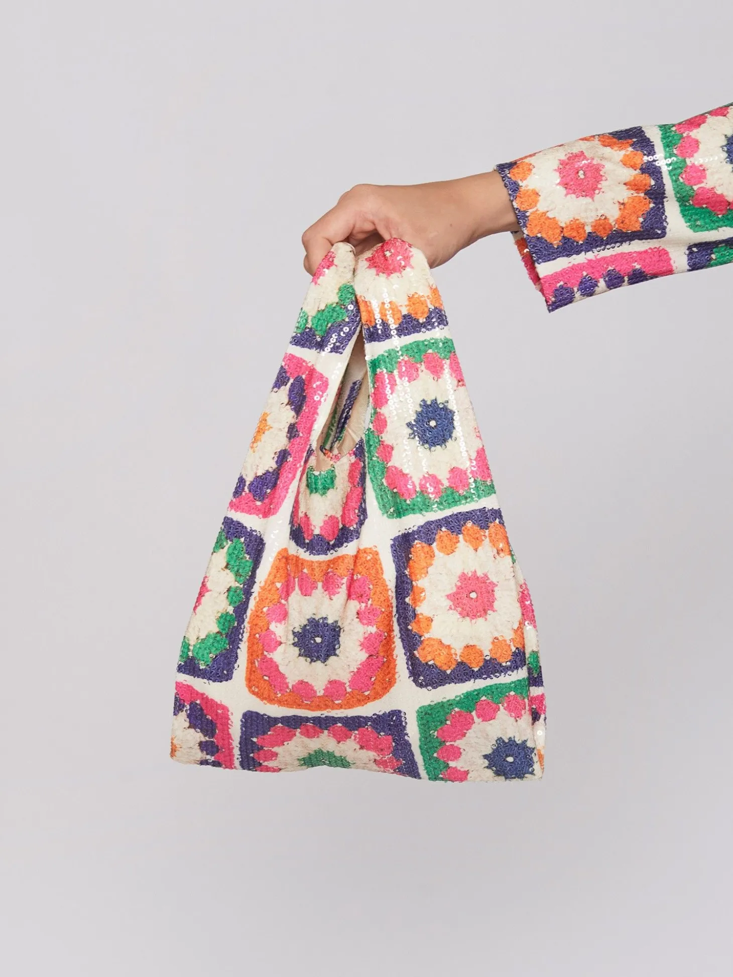 Vilagallo Bolso Lentejuelas Crochet Shop