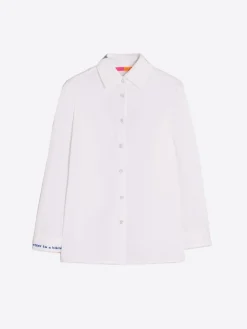 Vilagallo Camisa Bordada Tejido Camiseta Clearance