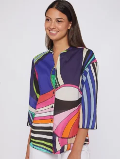 Vilagallo Camisa Estampado Abstracto Shop
