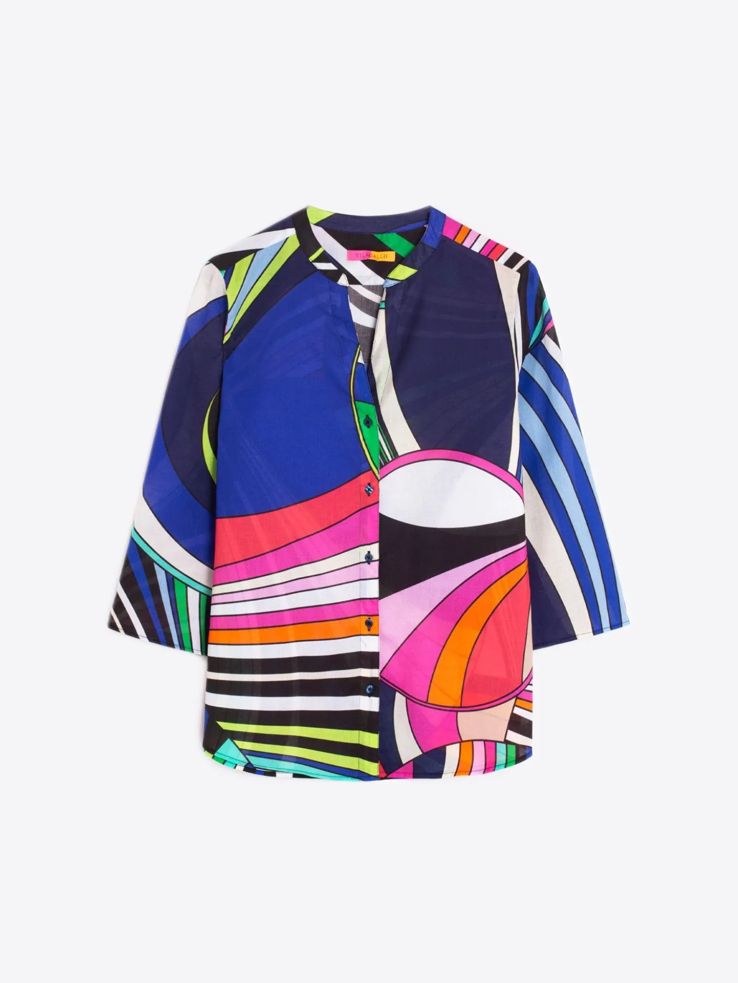Vilagallo Camisa Estampado Abstracto Shop