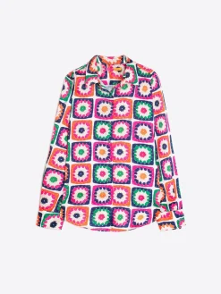 Vilagallo Camisa Estampado Crochet Cheap