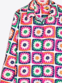 Vilagallo Camisa Estampado Crochet Cheap