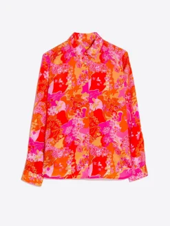 Vilagallo Camisa Estampado Pink Blossom Clearance