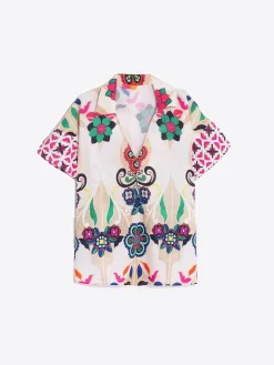 Vilagallo Camisa Floral Noveau Print Store