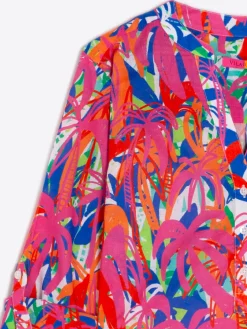 Vilagallo Camisa Francina Palm Tree Print Outlet