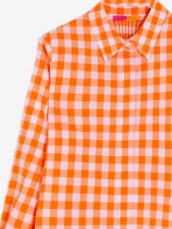 Vilagallo Camisa Ginger Orange Vichy New