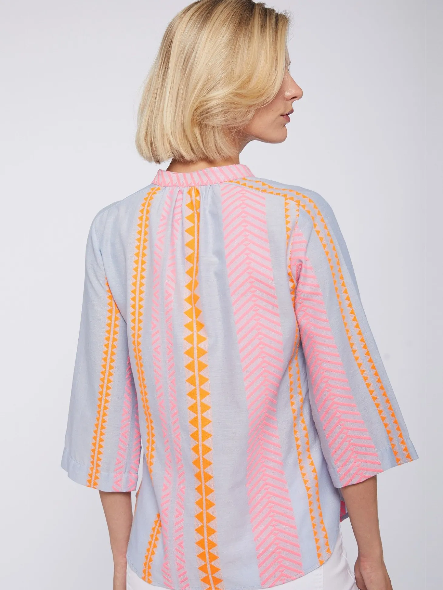Vilagallo Camisa Jacquard Milos Fluor Fashion