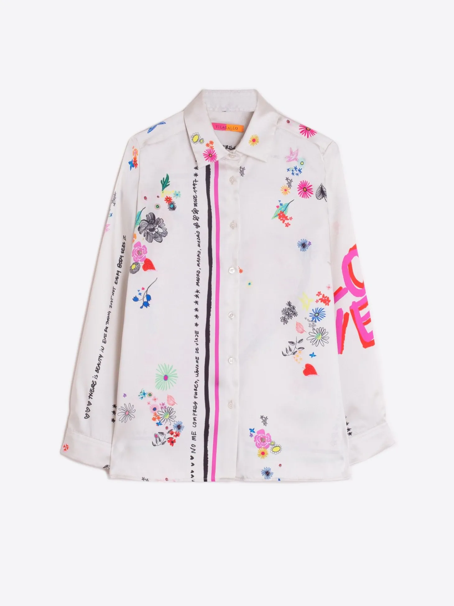 Vilagallo Camisa Love Grafitti Sale