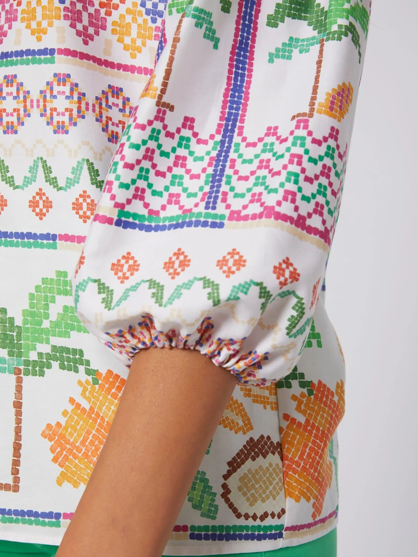 Vilagallo Camisa Menorca Cross Stitch Print Store