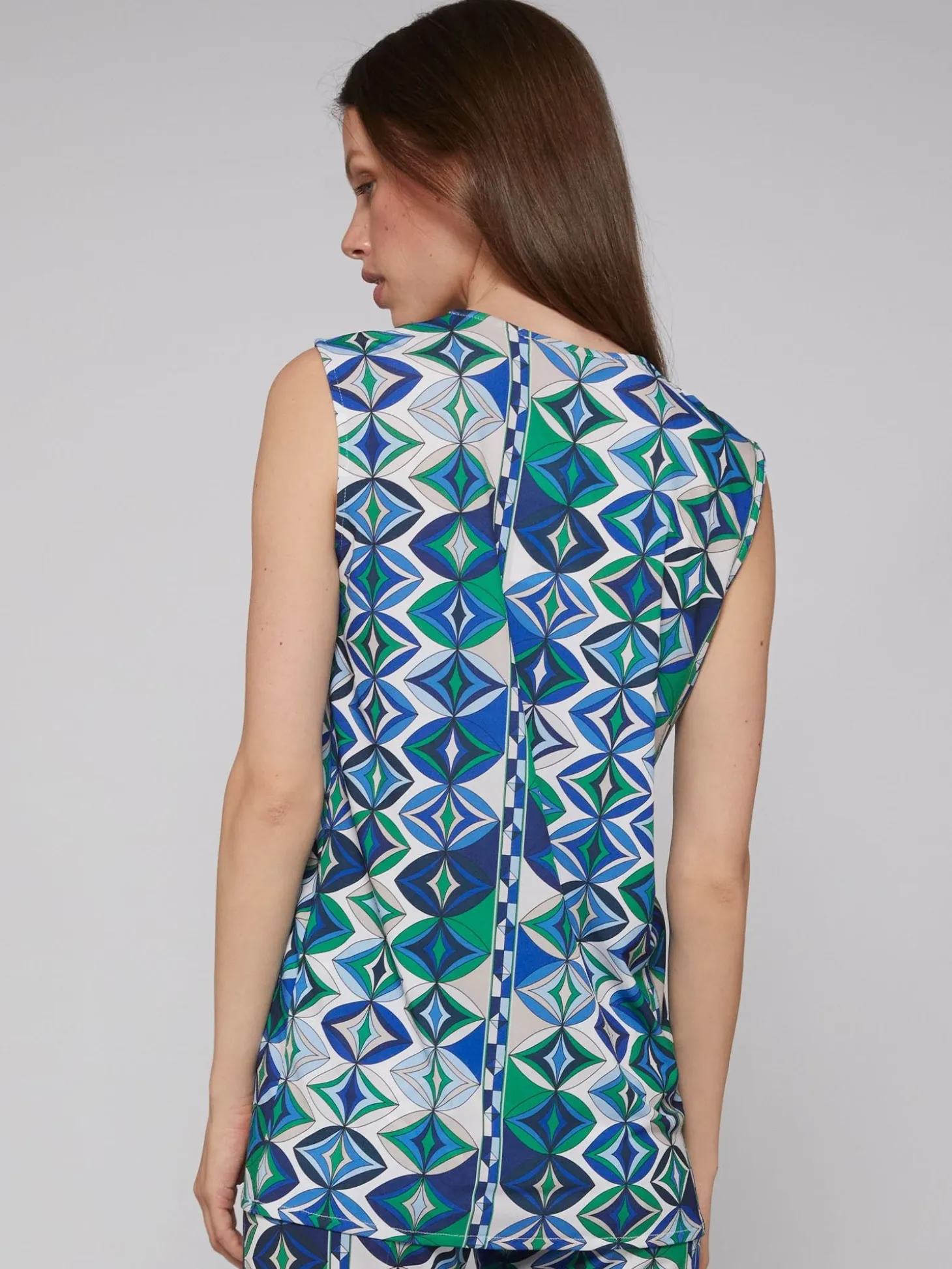 Vilagallo Camisa Punto Estampado Geometrico Cheap
