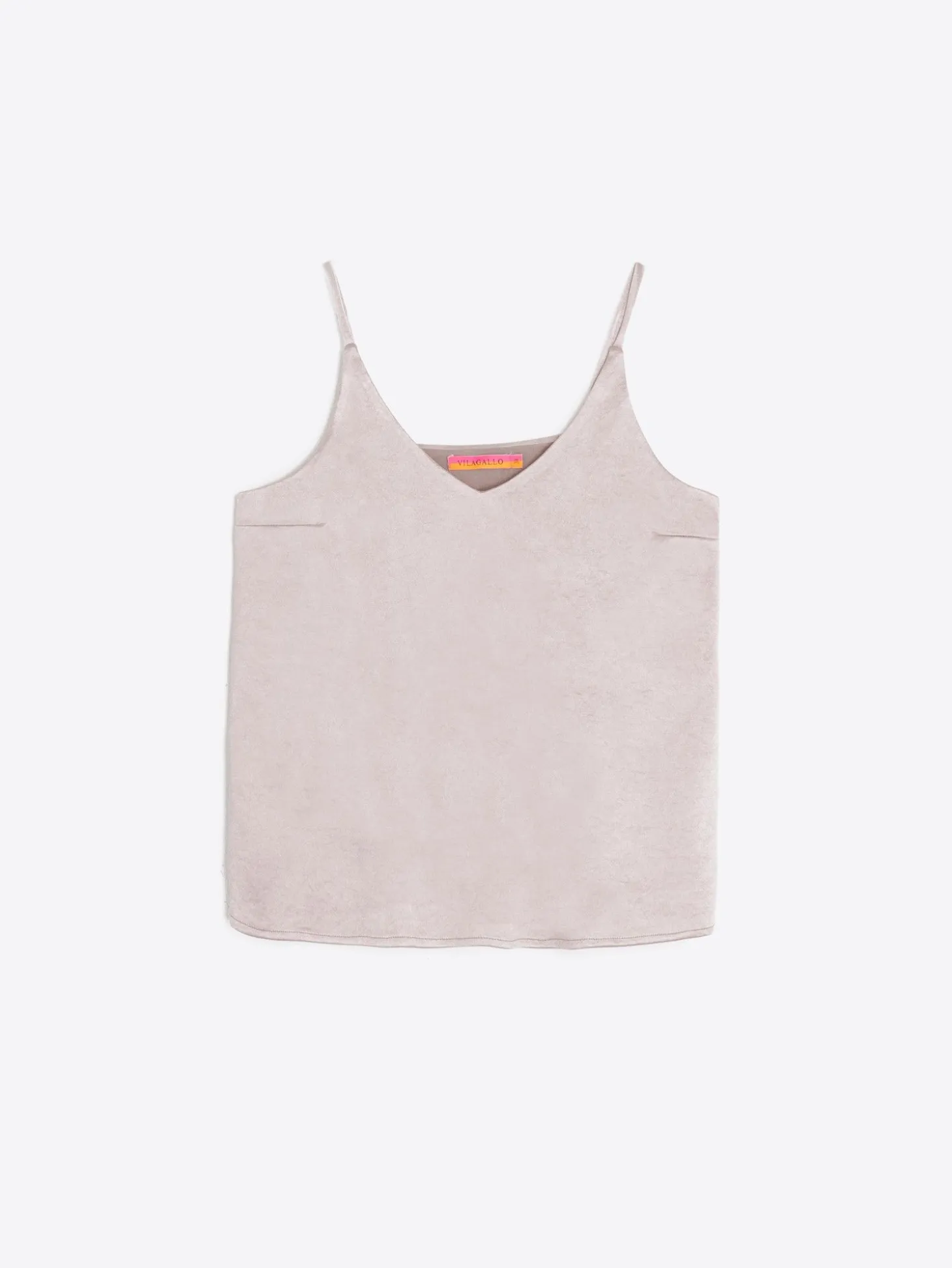Vilagallo Camisa Punto Tirantes Beige Shop