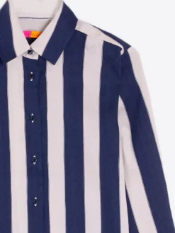 Vilagallo Camisa Sara Elba Stripes Ii New