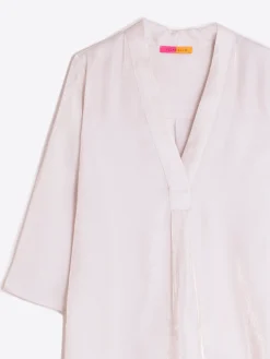 Vilagallo Camisa Satinada Brillo Oro Discount