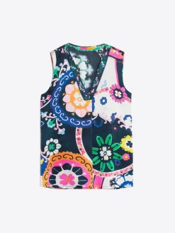 Vilagallo Camisa Sin Mangas Estampado Suzani Store