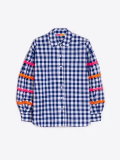 Vilagallo Camisa Vernen Navy Vichy Store