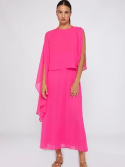Vilagallo Capa Mirelle Pink Chiffon Cheap