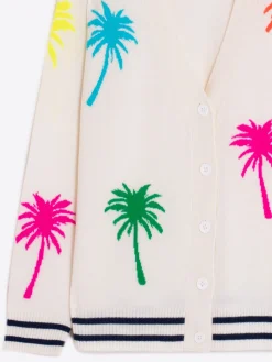 Vilagallo Cardigan Punto Intarsia Palmeras Store