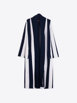 Vilagallo Cardigan Punto Rayas Navy Best