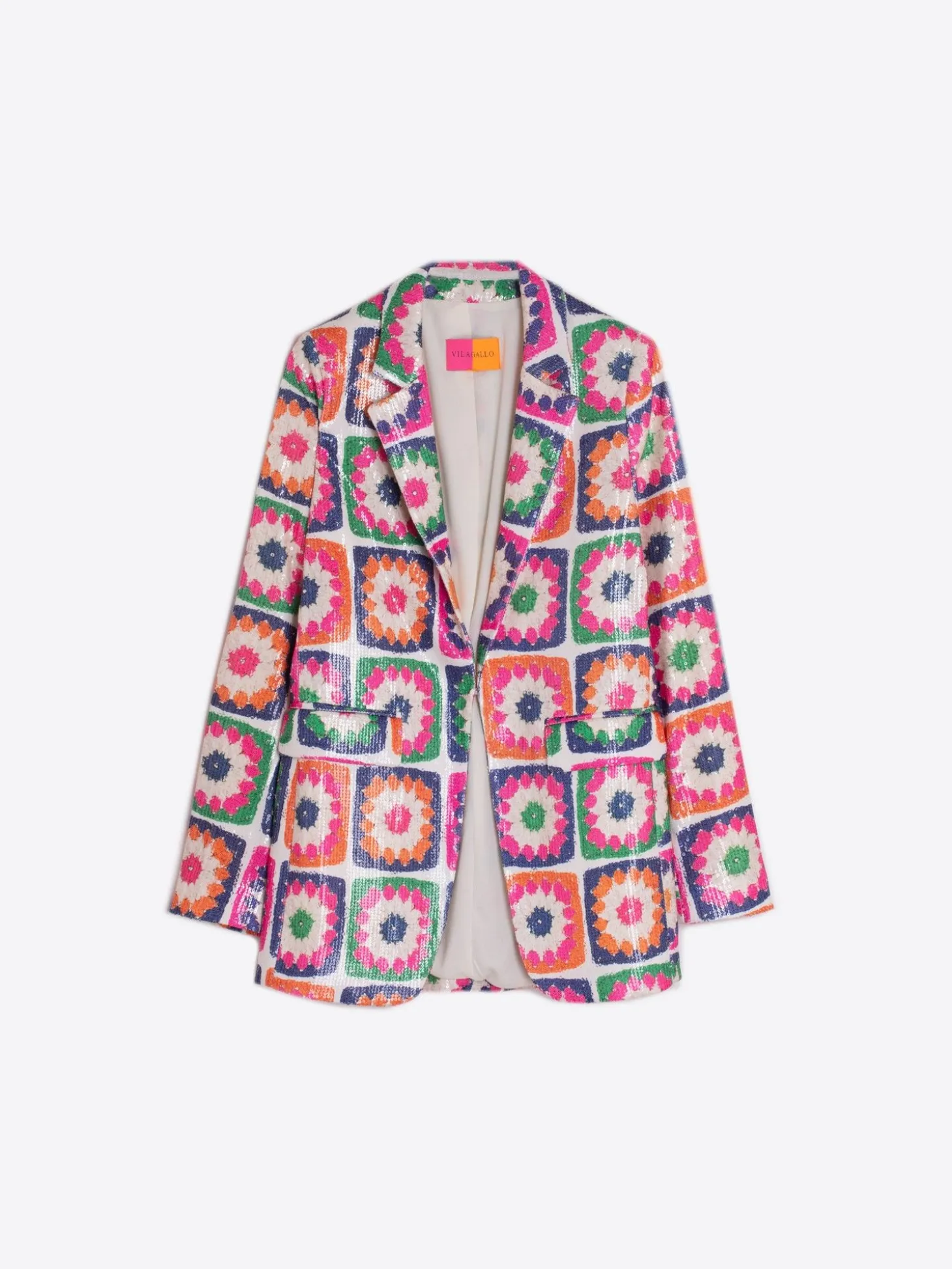 Vilagallo Chaqueta Andrea Crochet Sequins Store