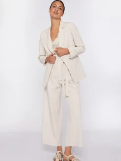 Vilagallo Chaqueta Crep Crudo Boton Joya Cheap