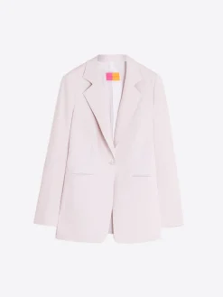 Vilagallo Chaqueta Crep Crudo Boton Joya Cheap