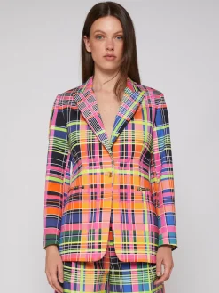 Vilagallo Chaqueta Cuadro Multicolour Shop