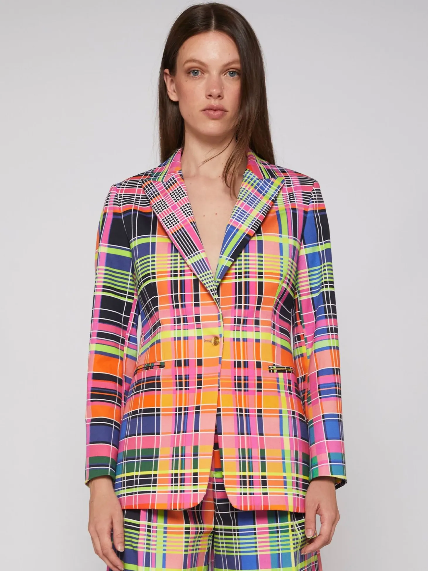Vilagallo Chaqueta Cuadro Multicolour Shop