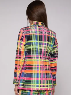 Vilagallo Chaqueta Cuadro Multicolour Shop