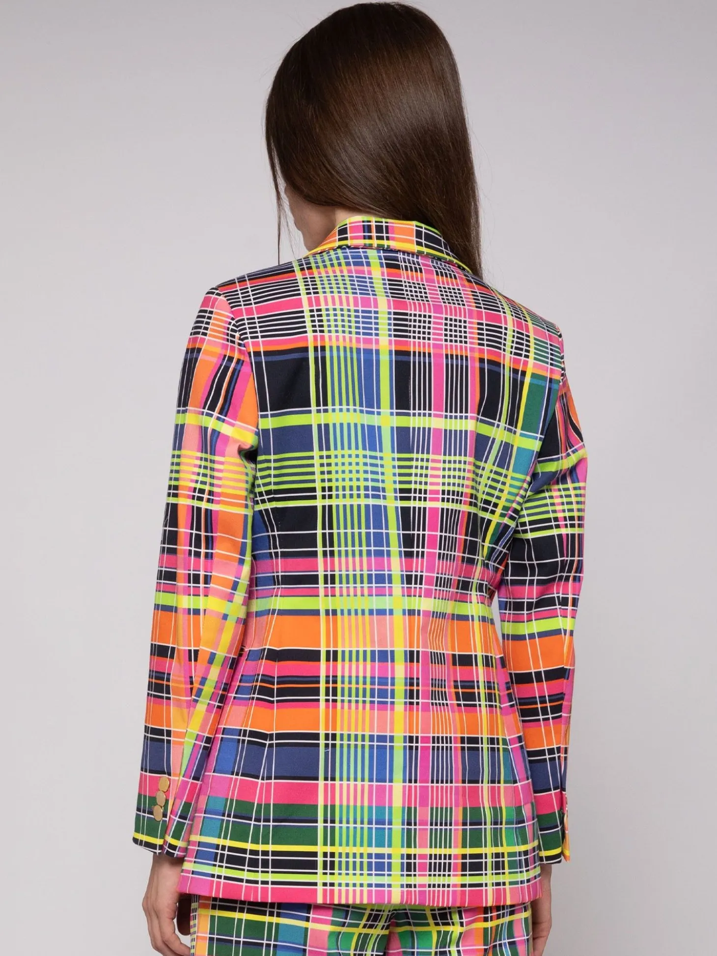Vilagallo Chaqueta Cuadro Multicolour Shop