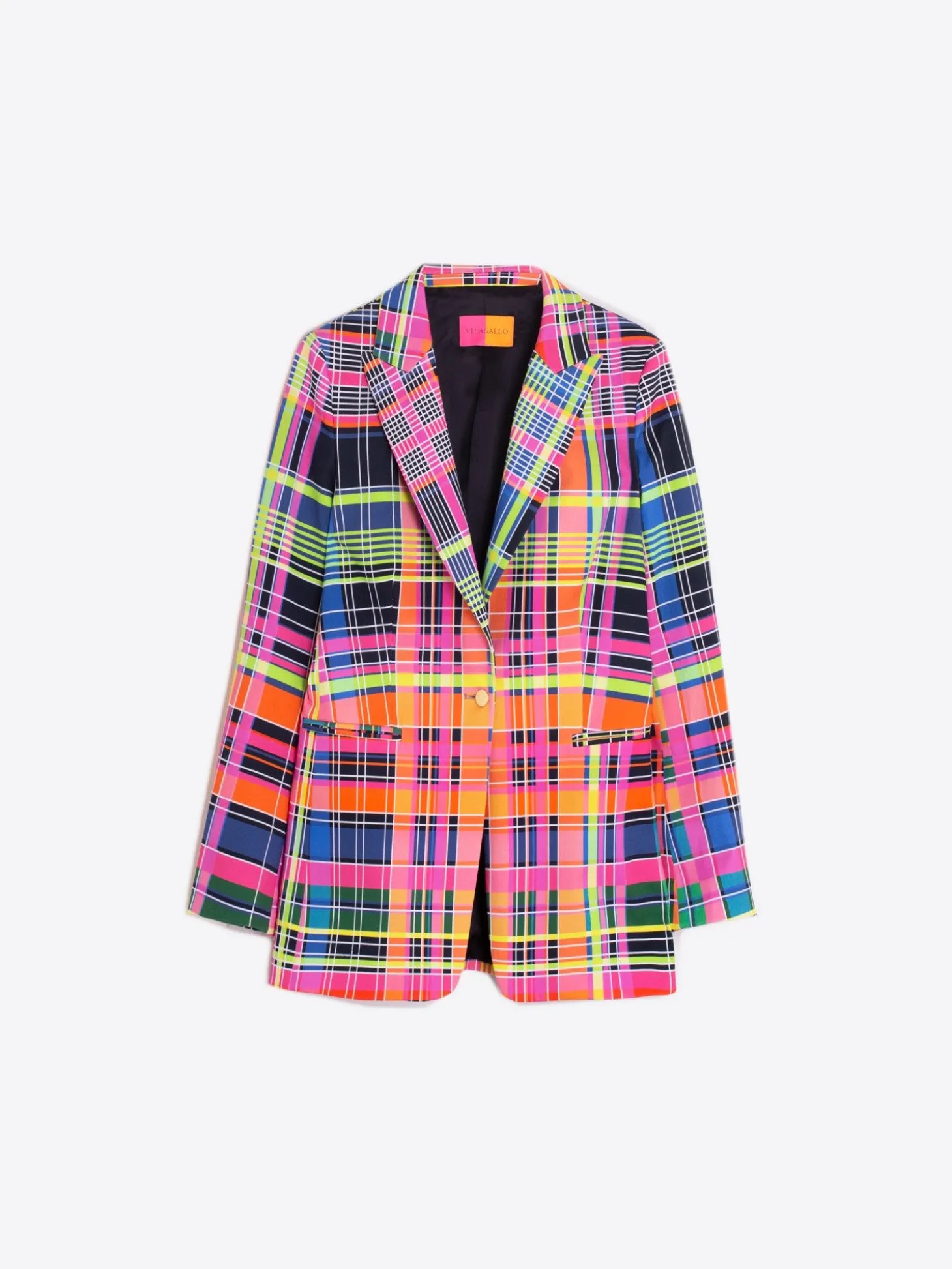 Vilagallo Chaqueta Cuadro Multicolour Shop