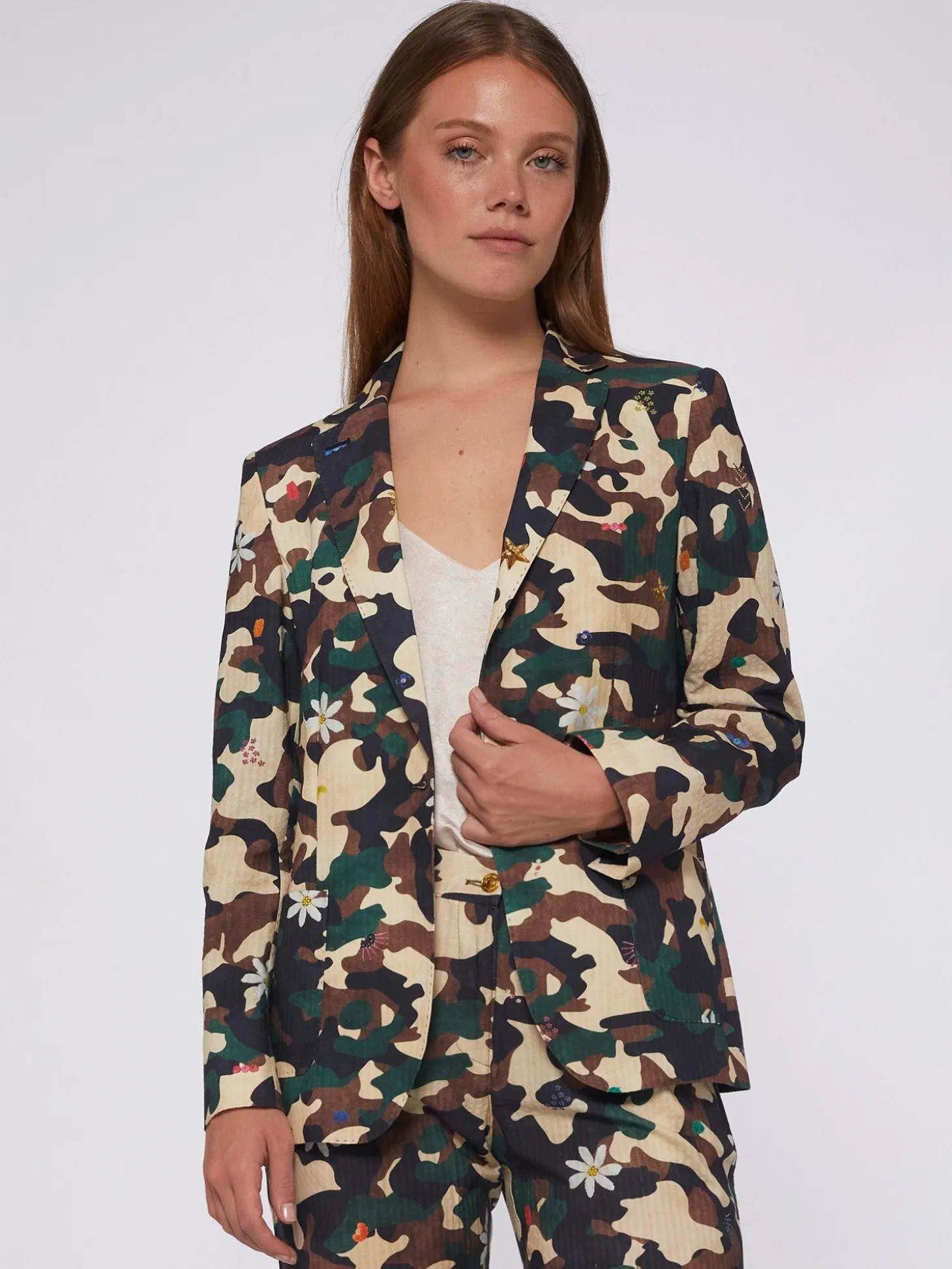 Vilagallo Chaqueta Estampado Camuflaje Sale