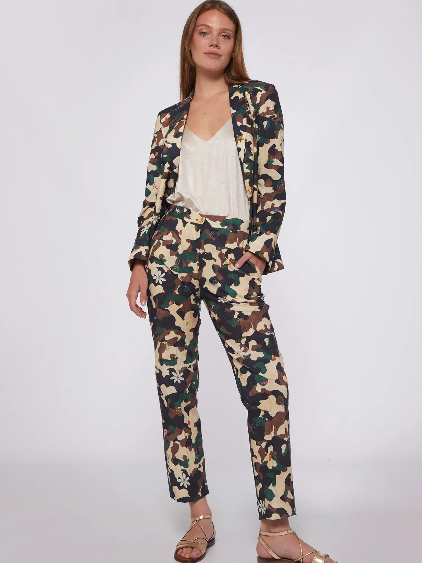 Vilagallo Chaqueta Estampado Camuflaje Sale