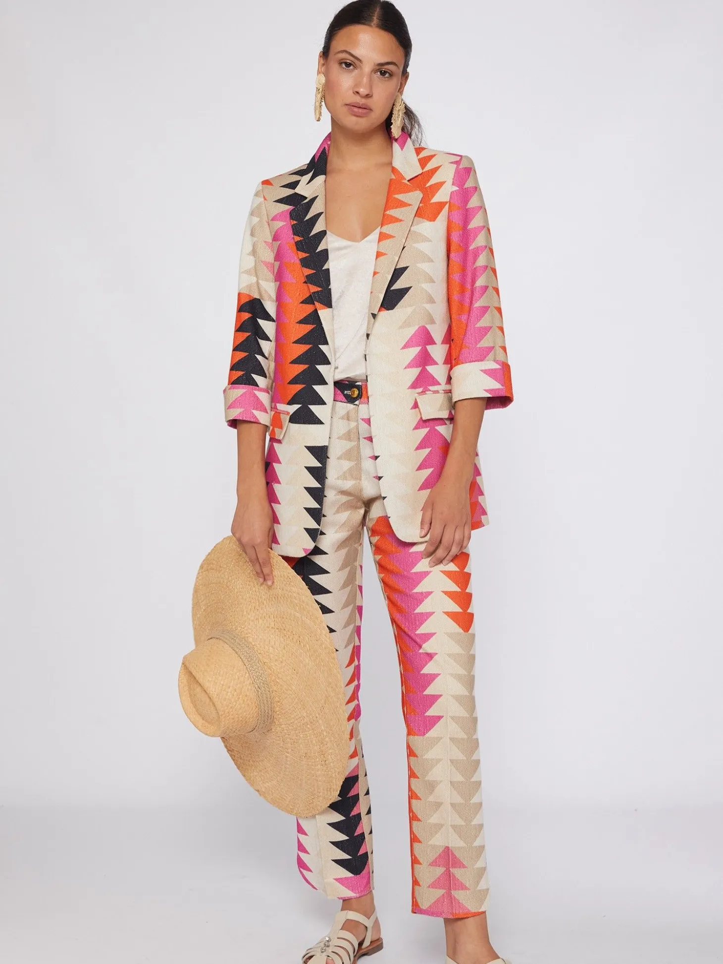 Vilagallo Chaqueta Estampado Geometrico Sale