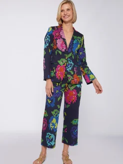 Vilagallo Chaqueta Estampado Punto De Cruz Cheap