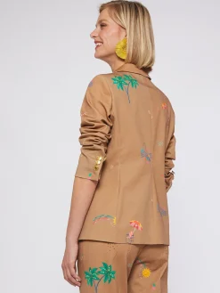 Vilagallo Chaqueta Estampado Tropical Cheap