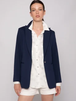 Vilagallo Chaqueta Punto Marino Perfect Fit Hot