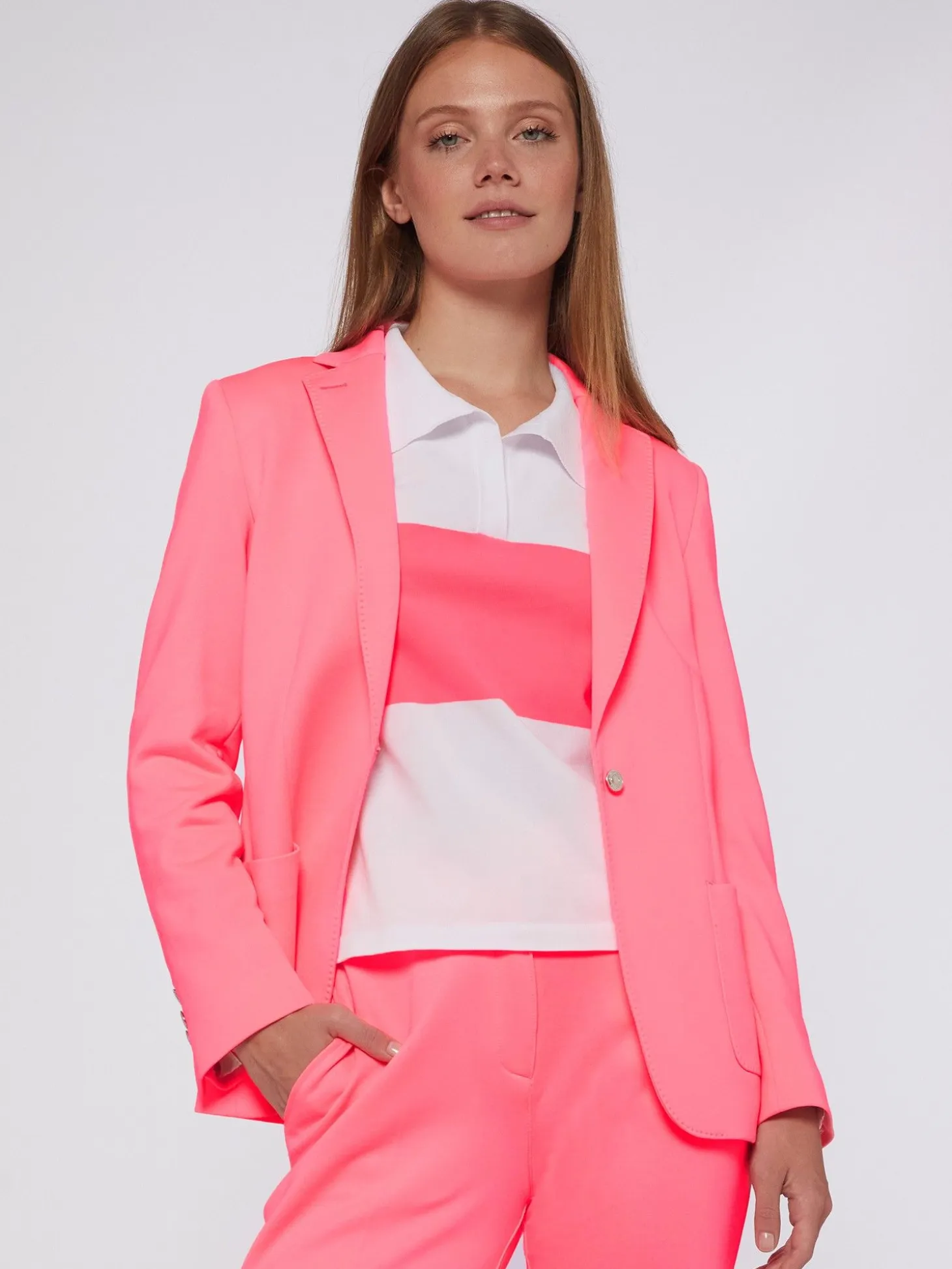 Vilagallo Chaqueta Punto Rosa Fluor Store