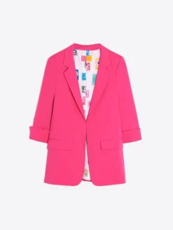 Vilagallo Chaqueta Punto Rosa Perfect Fit Flash Sale