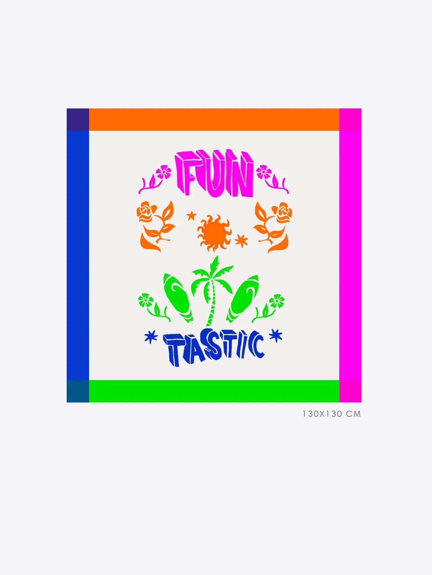 Vilagallo Foulard Funtastic Jacquard Discount