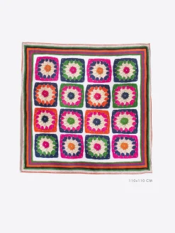 Vilagallo Foulard Seda Crochet 110Cm Sale