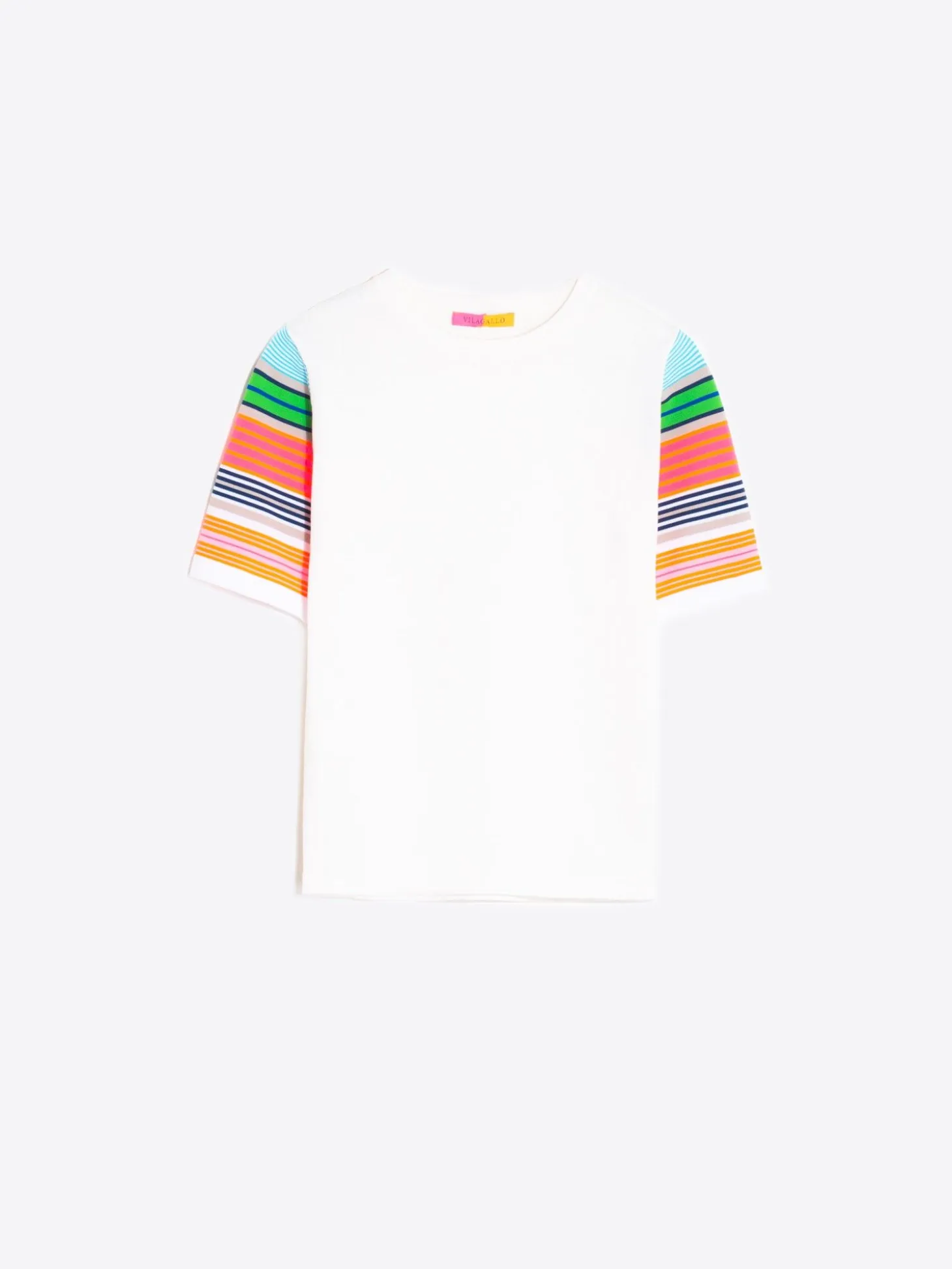 Vilagallo Jersey Blanco Mangas Multicolour Store