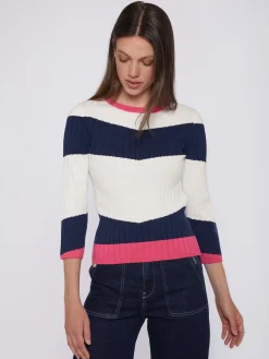 Vilagallo Jersey Punto Canale Colour Block Best