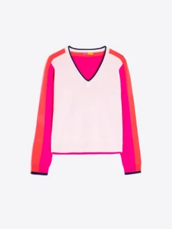 Vilagallo Jersey Punto Multicolor 100% Lana Merino Discount