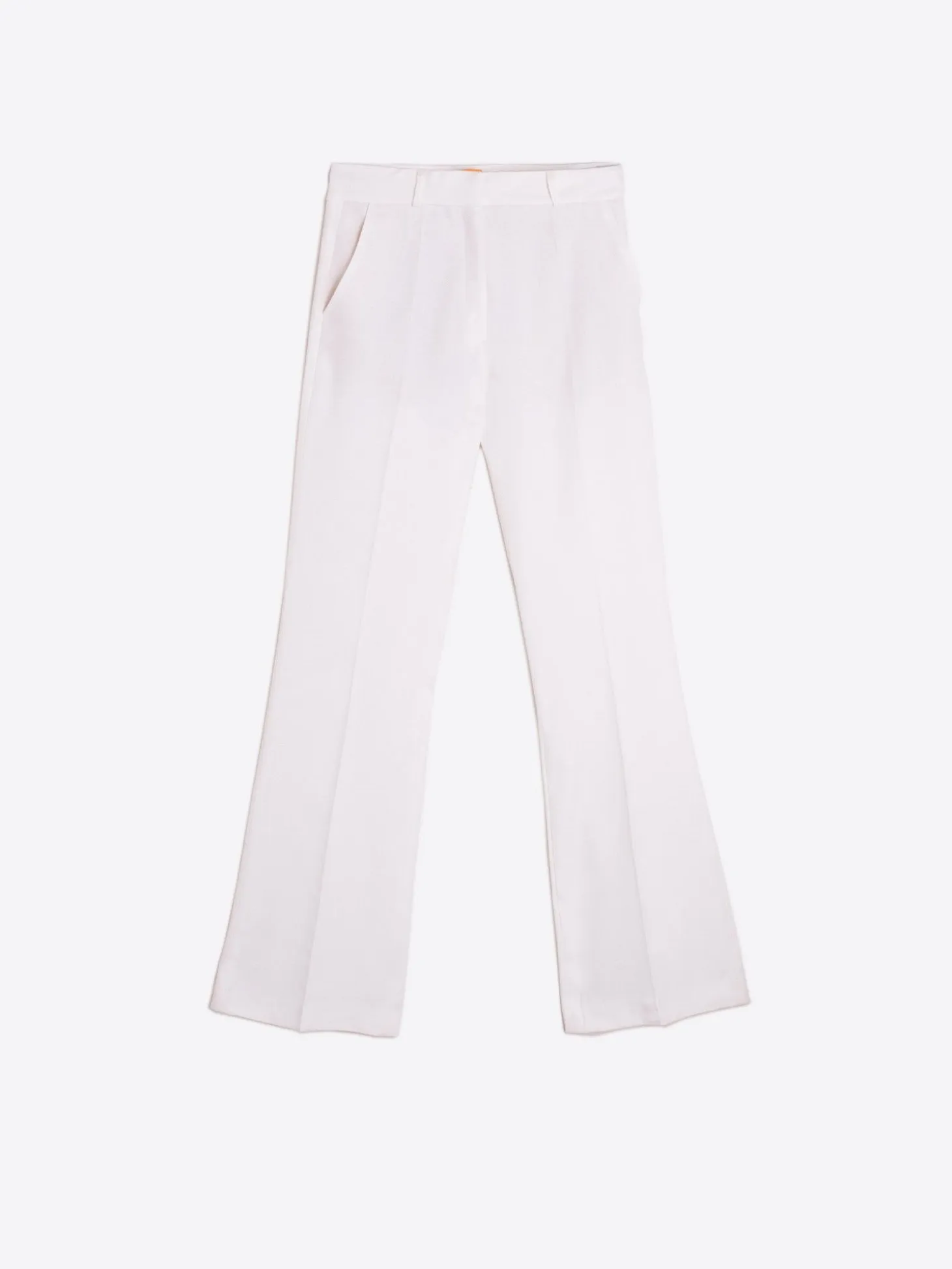 Vilagallo Pantalon Algodon Lino Blanco Best Sale